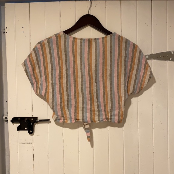 Angie Multicoloured Skirt and Crop Top Set - Picture 6 of 7